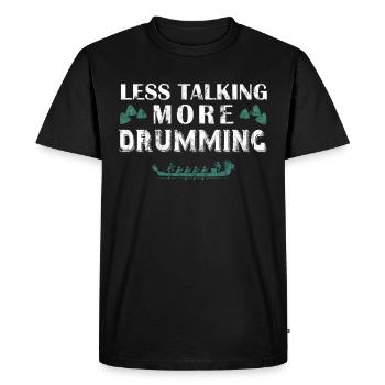 Festival de course de bateaux-dragons Bateau dragon - T-shirt Premium bio Homme - noir - Devant - Nico (187cm)