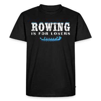Festival de course de bateaux-dragons Bateau de dragon - T-shirt Premium bio Homme - noir - Devant - Nico (187cm)