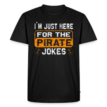 Amputee humor prosthesis surgery Amputation - Men's Premium Organic T-Shirt - black - Front - Nico (187cm)