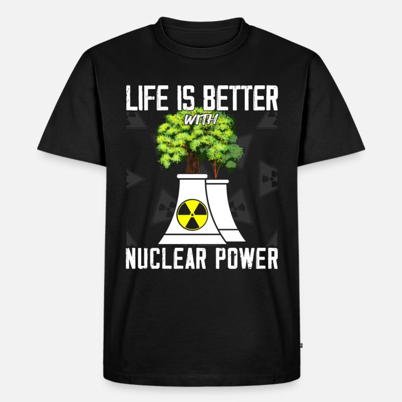 Nuclear Engineers - Nuclear Engineer - Men's Premium Organic T-Shirt - black
