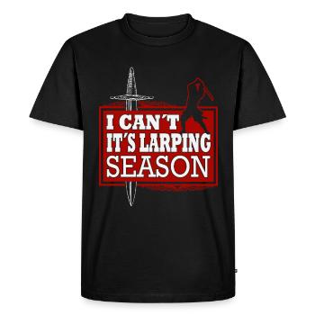 Jeu de rôle de combat à l’épée Larp amusant - T-shirt Premium bio Homme - noir - Devant - Nico (187cm)