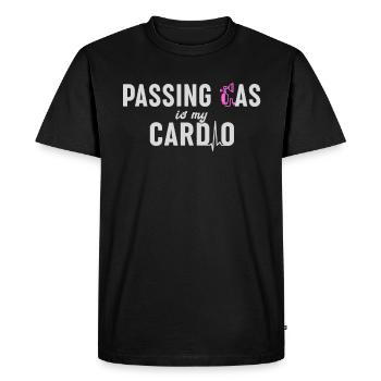 Infirmière en anesthésie - Anesthésie amusante - T-shirt Premium bio Homme - noir - Devant - Nico (187cm)