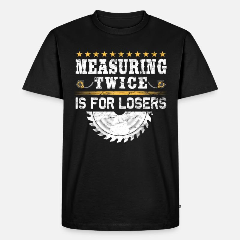 Bodenbelagsbau Teppichverleger - Männer Premium Bio T-Shirt - Schwarz