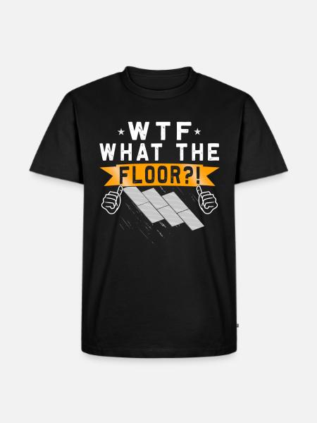 Flooring Installer - Men's Premium Organic T-Shirt - black