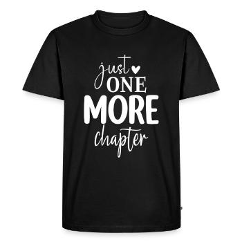 Encore un chapitre - T-shirt Premium bio Homme - noir - Devant - Nico (187cm)