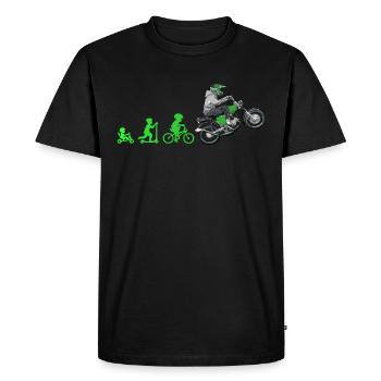 Evolution Simsonfahrer S50 S51 Simme cyclomoteur - T-shirt Premium bio Homme - noir - Devant - Nico (187cm)