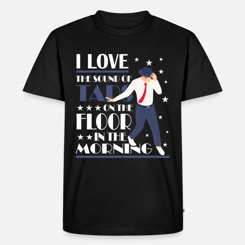 Tap Dance - Tap Dancing Teacher - Männer Premium Bio T-Shirt - Schwarz