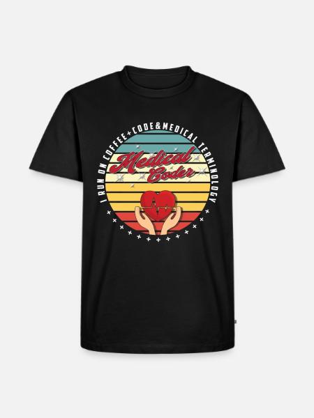 Medical Assistant - Medical Coder - Men's Premium Organic T-Shirt - black