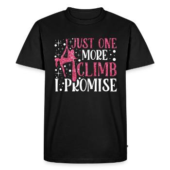 Acrobatie aérienne sur soie Cirque Acrobatique - T-shirt Premium bio Homme - noir - Devant - Nico (187cm)