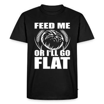 Sourdough Starter Sourdough Bread Baking Fans Baking - Men's Premium Organic T-Shirt - black - Front - Nico (187cm)