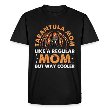 Tarantula Mama comme une mère normale, mais beaucoup - T-shirt Premium bio Homme - noir - Devant - Nico (187cm)