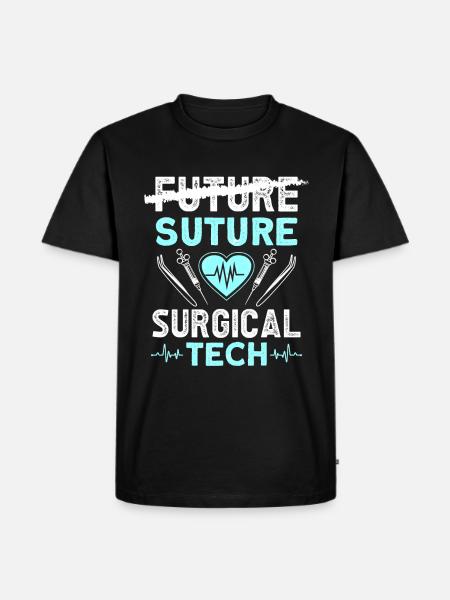 Surgical Technicians - Operation Technologists - Men's Premium Organic T-Shirt - black