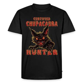 Monstre mythique - Monstre cryptide - - T-shirt Premium bio Homme - noir - Devant - Nico (187cm)