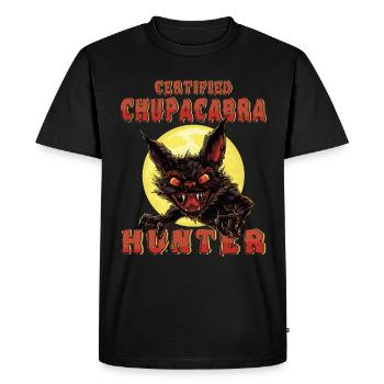 Monstre mythique - Chupacabra Hunter - - T-shirt Premium bio Homme - noir - Devant - Nico (187cm)