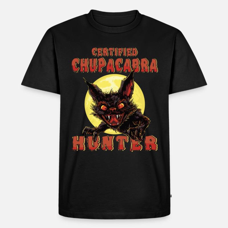 Mythisches Monster - Chupacabra Hunter - - Männer Premium Bio T-Shirt - Schwarz