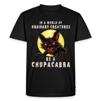 Soyez un Chupacabra - Monstre mythique - - T-shirt Premium bio Homme - noir - Devant - Nico (187cm)