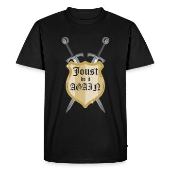 Costume Ren Faire - Turbidité médiévale - T-shirt Premium bio Homme - noir - Devant - Nico (187cm)