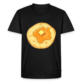 National Maple Syrup Day Day - Sugar and - Men's Premium Organic T-Shirt - black - Front - Nico (187cm)