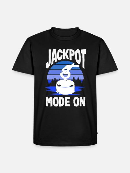 Magnetfischen Detektion Schatzsuche - Männer Premium Bio T-Shirt - Schwarz