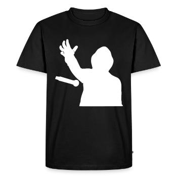 Poète Spoken Word Stand-up Comedian - T-shirt Premium bio Homme - noir - Devant - Nico (187cm)