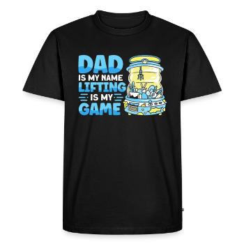 Claw Game Funny Claw Machine - Men's Premium Organic T-Shirt - black - Front - Nico (187cm)