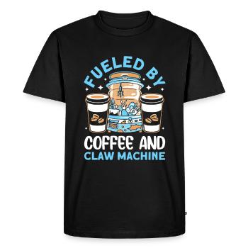 Claw Game Funny Claw Machine - Men's Premium Organic T-Shirt - black - Front - Nico (187cm)