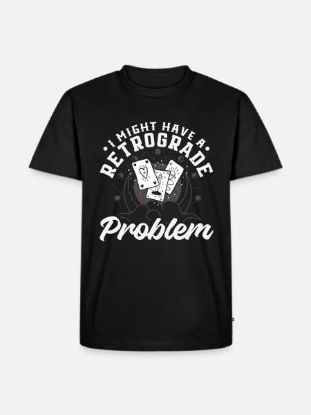 Retrograde planets Mercury retrograde - Men's Premium Organic T-Shirt - black