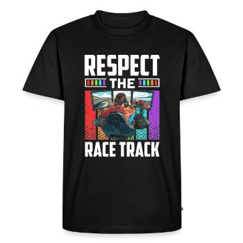 Simulateur Cockpit Esports Sim Racing - T-shirt Premium bio Homme - noir - Devant - Nico (187cm)