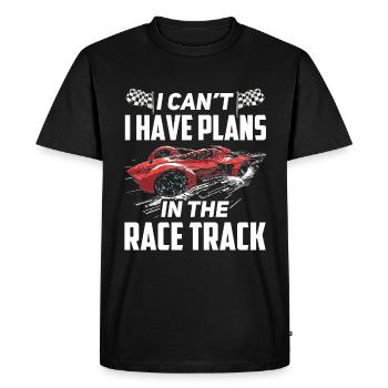 Simulator Cockpit Esports Sim Racing - Men's Premium Organic T-Shirt - black - Front - Nico (187cm)