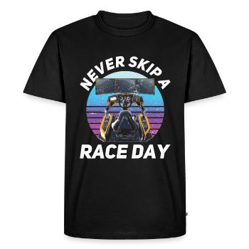 Simulator Cockpit Esports Sim Racing - Men's Premium Organic T-Shirt - black - Front - Nico (187cm)