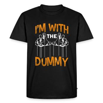 Puppeteer, puppeteer - Men's Premium Organic T-Shirt - black - Front - Nico (187cm)