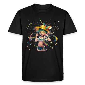 Fiesta mexicaine Cinco De Mayo - T-shirt Premium bio Homme - noir - Devant - Nico (187cm)