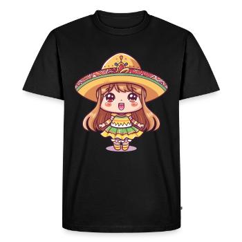 Fiesta mexicaine Cinco De Mayo - T-shirt Premium bio Homme - noir - Devant - Nico (187cm)