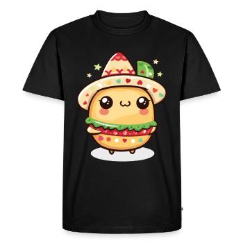 Fiesta mexicaine Cinco De Mayo - T-shirt Premium bio Homme - noir - Devant - Nico (187cm)