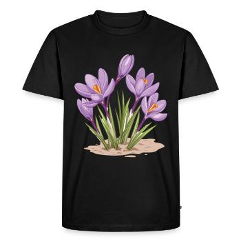 Easter Eostre Pagan Spring - Men's Premium Organic T-Shirt - black - Front - Nico (187cm)