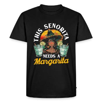 Fiesta mexicaine Cinco De Mayo - T-shirt Premium bio Homme - noir - Devant - Nico (187cm)