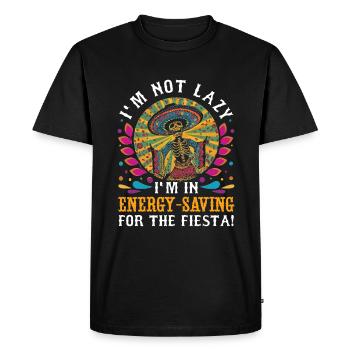 Fiesta mexicaine Cinco De Mayo - T-shirt Premium bio Homme - noir - Devant - Nico (187cm)
