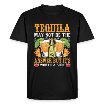 Fiesta mexicaine Cinco De Mayo - T-shirt Premium bio Homme - noir - Devant - Nico (187cm)