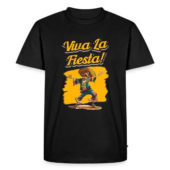 Fiesta mexicaine Cinco De Mayo - T-shirt Premium bio Homme - noir - Devant - Nico (187cm)