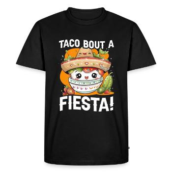 Fiesta mexicaine Cinco De Mayo - T-shirt Premium bio Homme - noir - Devant - Nico (187cm)