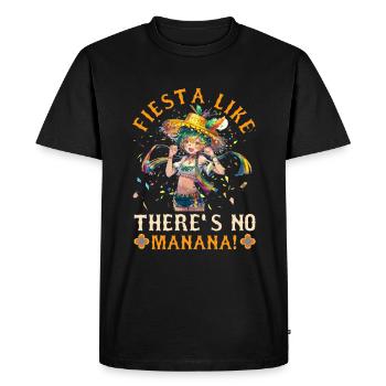 Fiesta mexicaine Cinco De Mayo - T-shirt Premium bio Homme - noir - Devant - Nico (187cm)