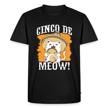 Fiesta mexicaine Cinco De Mayo - T-shirt Premium bio Homme - noir - Devant - Nico (187cm)
