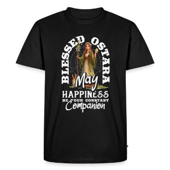 Easter Eostre Pagan Spring - Men's Premium Organic T-Shirt - black - Front - Nico (187cm)