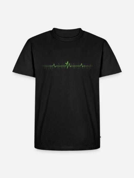 Jardinage de l’agriculture micro-verte - T-shirt Premium bio Homme - noir