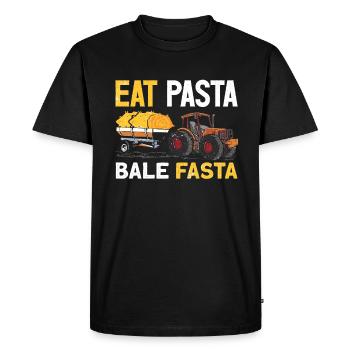 Arepas Colombien Venezuela Nourriture - T-shirt Premium bio Homme - noir - Devant - Nico (187cm)