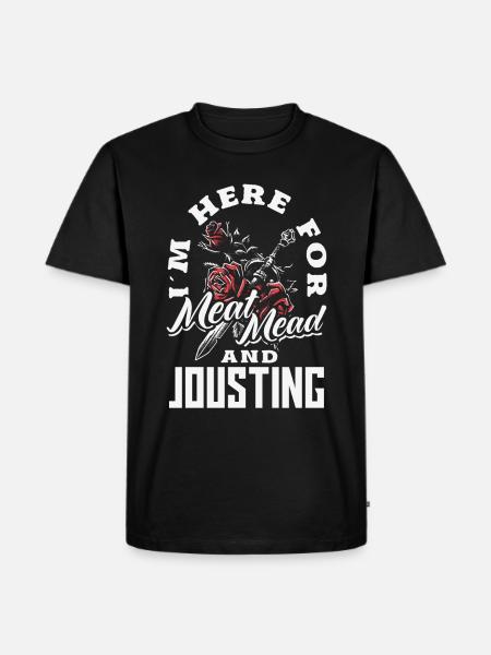 Medieval Sword Festival - Men's Premium Organic T-Shirt - black