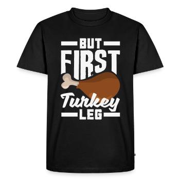Festival de l’épée médiévale - T-shirt Premium bio Homme - noir - Devant - Nico (187cm)