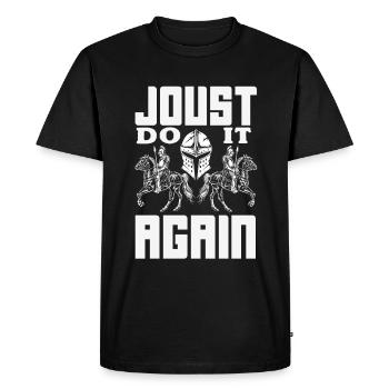 Festival de l’épée médiévale - T-shirt Premium bio Homme - noir - Devant - Nico (187cm)