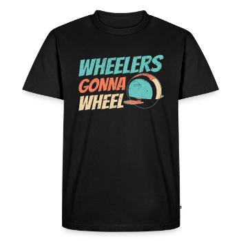 Euc E-monocycle Monocycle Électrique - T-shirt Premium bio Homme - noir - Devant - Nico (187cm)