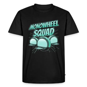 Euc E-monocycle Monocycle Électrique - T-shirt Premium bio Homme - noir - Devant - Nico (187cm)